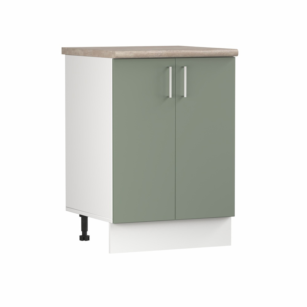 original-34304.jpg Кухонный модуль напольный 60х84х53,6 см Твэгги зеленый 1 полка — изображение 1