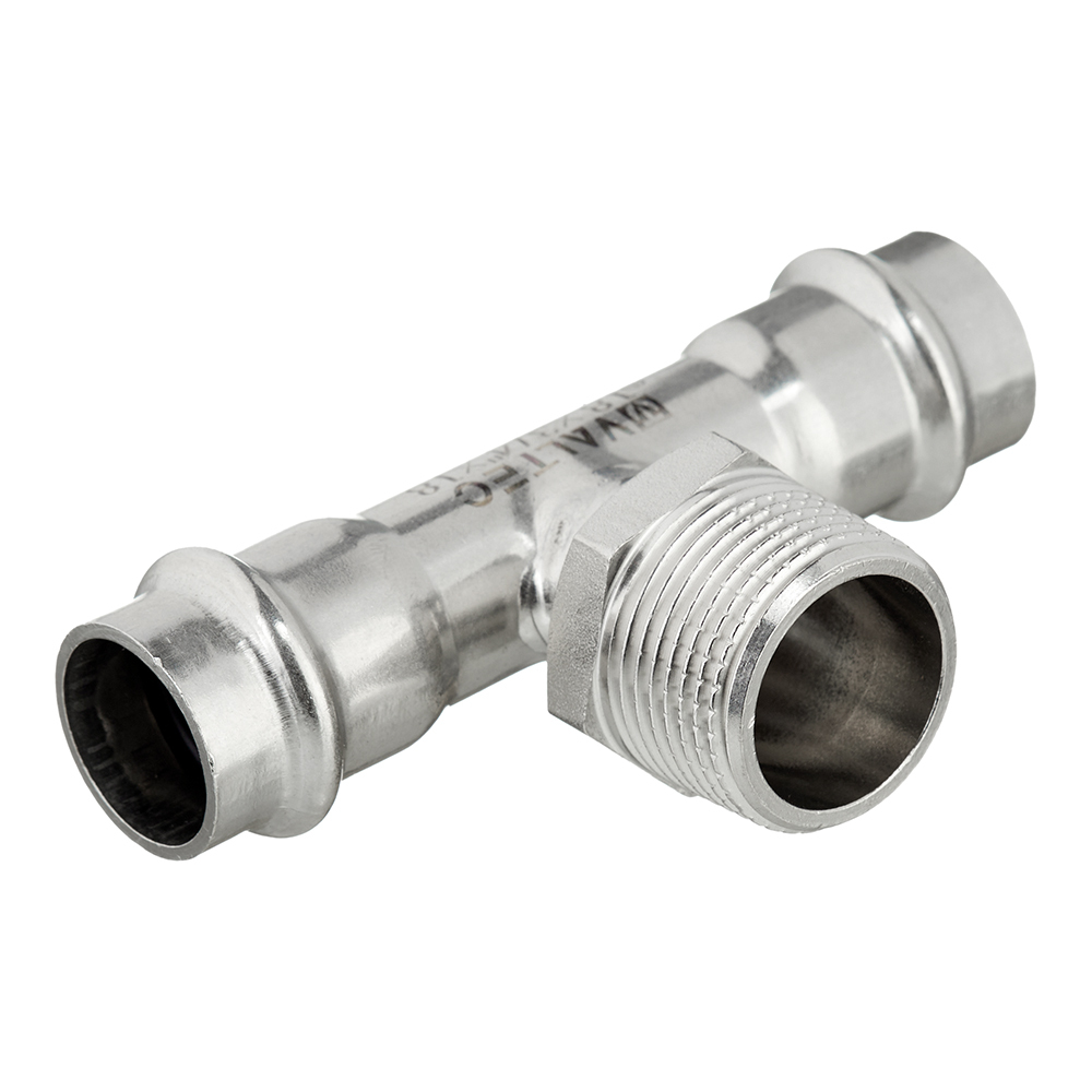 original-34339.jpg Тройник Valtec (VTi.933.I.180518) 18 мм х 3/4 НР(ш) х 18 мм нержавеющая сталь — изображение 1