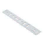 Анкерная пластина для профиля VEKA неповоротная 190х25х1.2 мм (10 шт.)