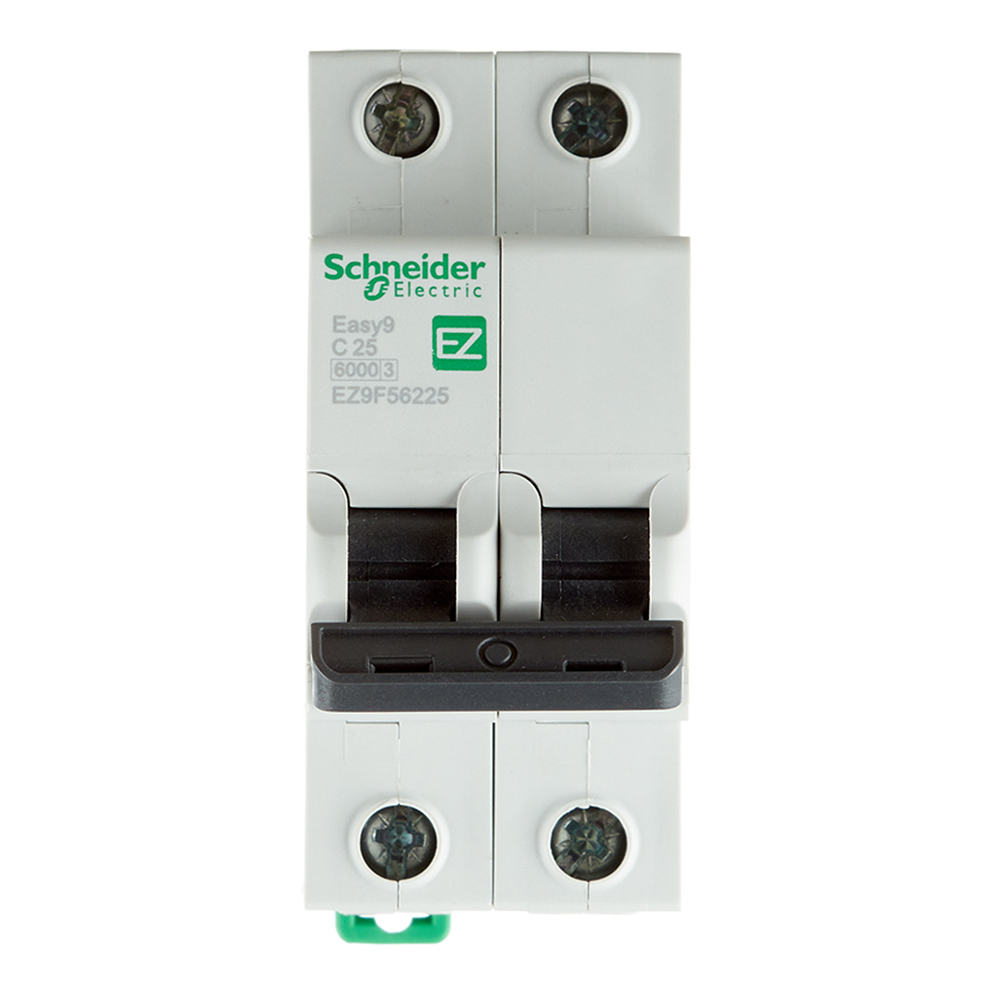 original-34358.jpg Автоматический выключатель модульный Schneider Electric Easy9 2P 25А тип C 6 кА 220 В (EZ9F56225) — изображение 1