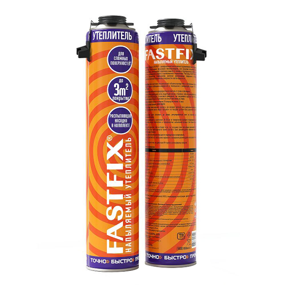 original-34360.jpg Утеплитель напыляемый полиуретановый Penoplex Fastfix 850 мл — изображение 1