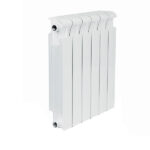 Радиатор биметаллический Rifar Monolit Ventil MVR 500 мм 6 секций 3/4 нижнее правое подключение белый