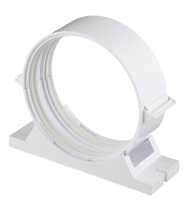 original-34422.jpg Держатель для круглых воздуховодов ERA с уплотнителем пластиковый d100 мм — изображение 1