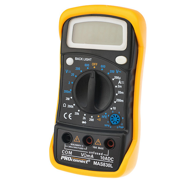 original-3446.jpg Мультиметр портативный Proconnect MAS830L (13-3021) — изображение 1