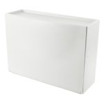 Обувница подвесная пластиковая белая 512х185х380 мм Econova