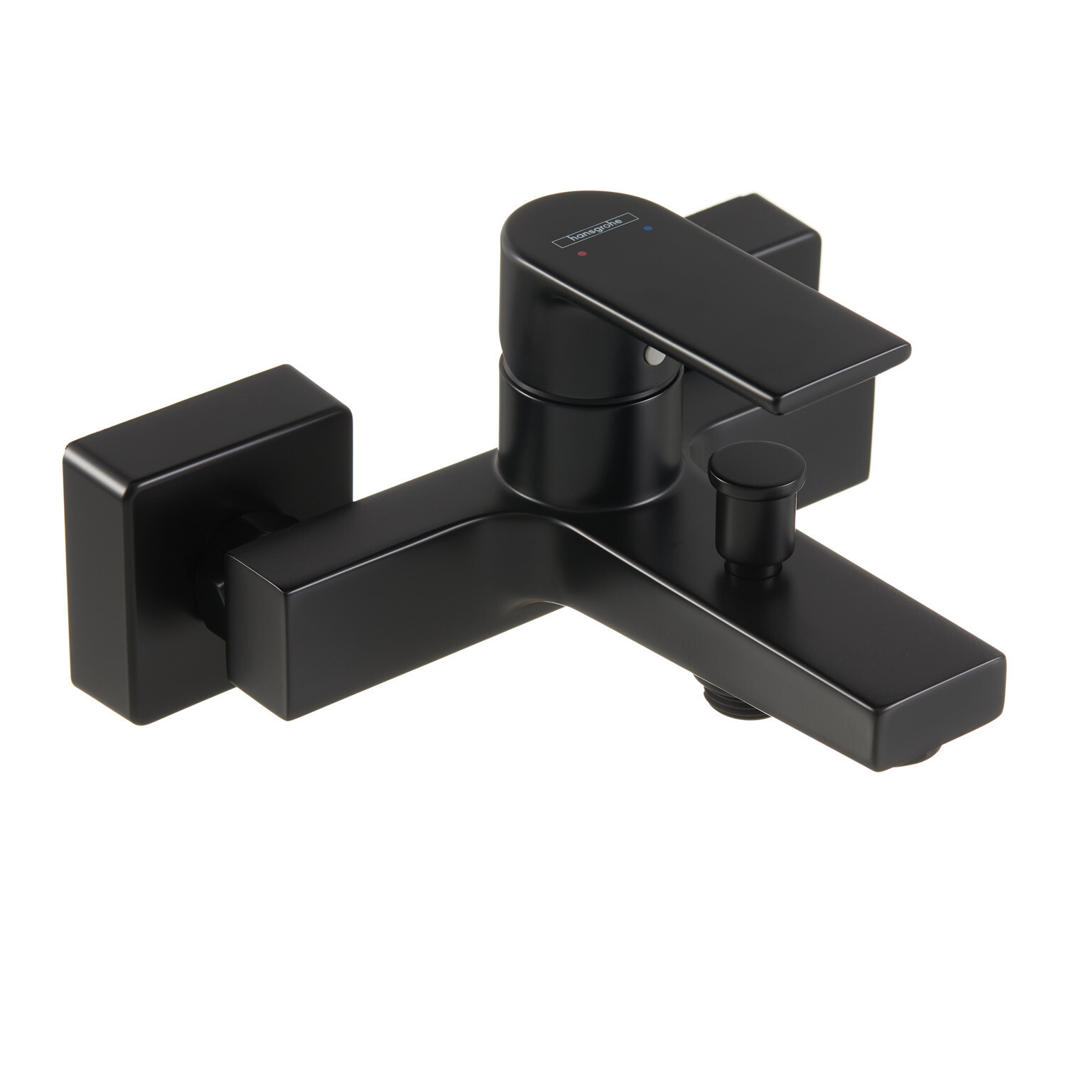 original-34592.jpg Смеситель для ванны Hansgrohe Vernis Shape черный однорычажный с коротким изливом без лейки (71450670) — изображение 1