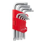 Набор шестигранных ключей Torx Hesler Т10-50 (683886) (9 шт.)