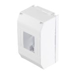 Щит распределительный навесной EKF PROxima КМПН 1/4 пластиковый IP20 130х90х65 мм 4 модуля белая