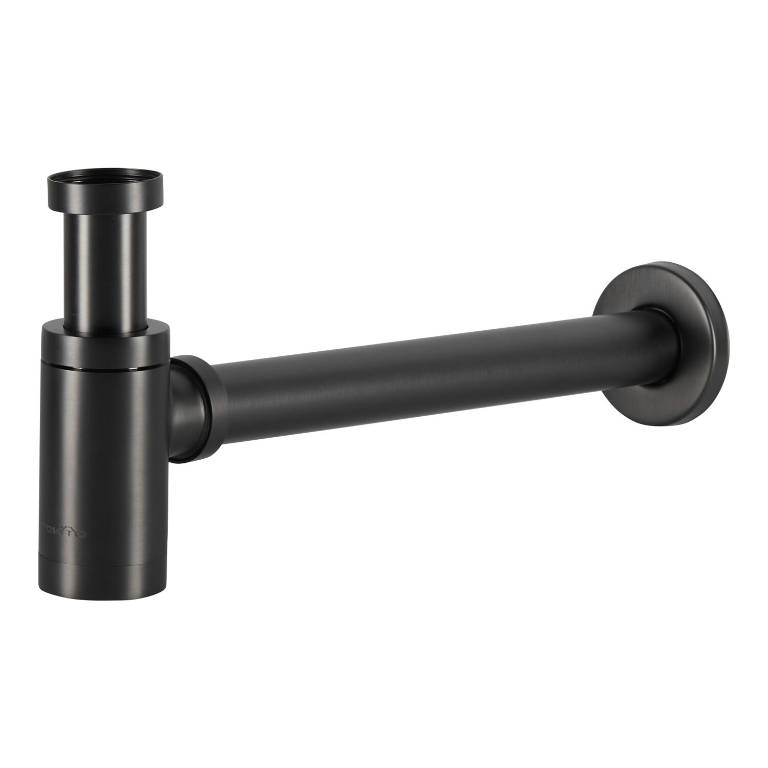 original-34868.jpg Сифон для раковины Tokito 1 1/4х50 мм без выпуска с соединением 32 мм графит (TOK-SHI-L32GM) — изображение 1