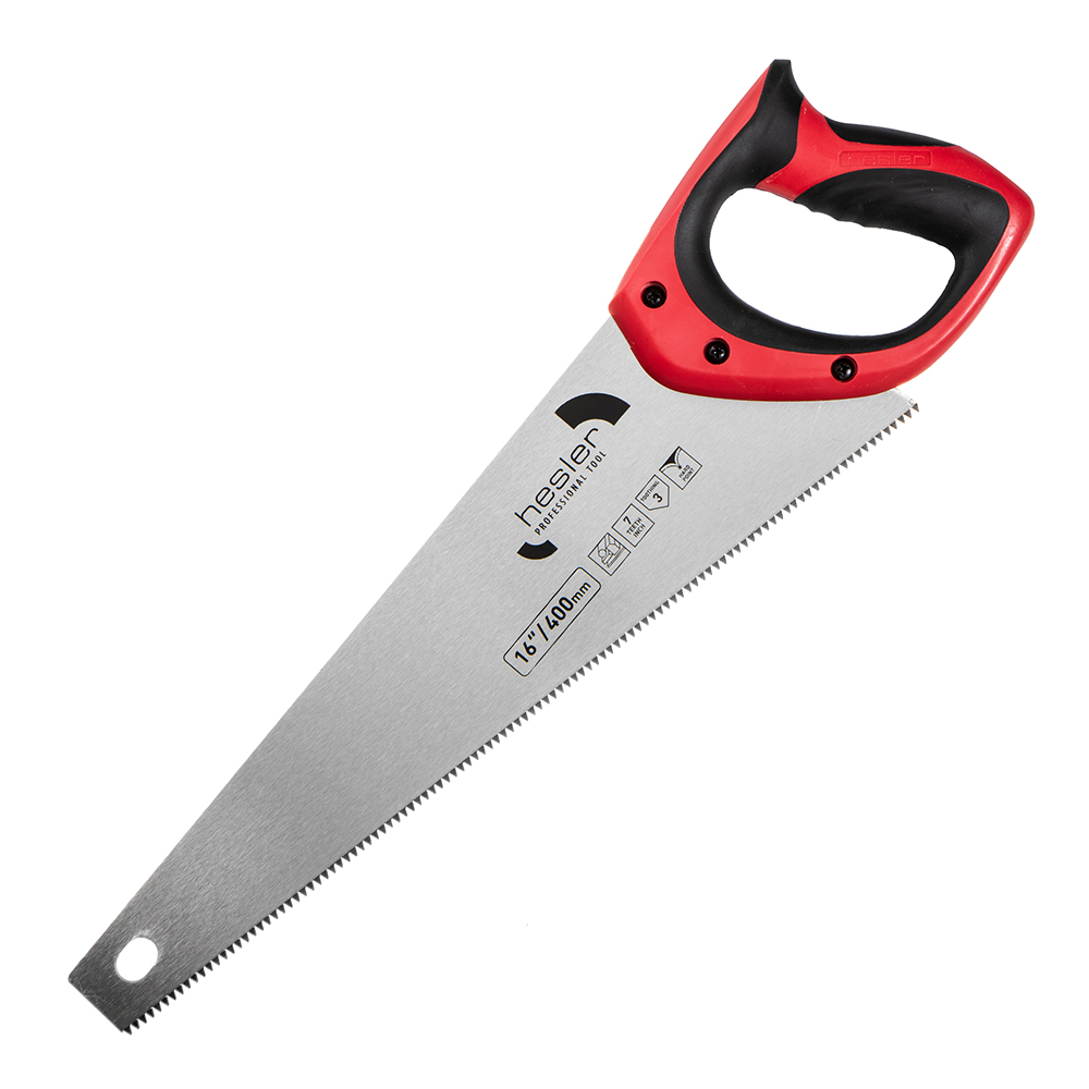 original-34932.jpg Ножовка по дереву Hesler 400 мм 7 зуб/дюйм крупный зуб — изображение 1