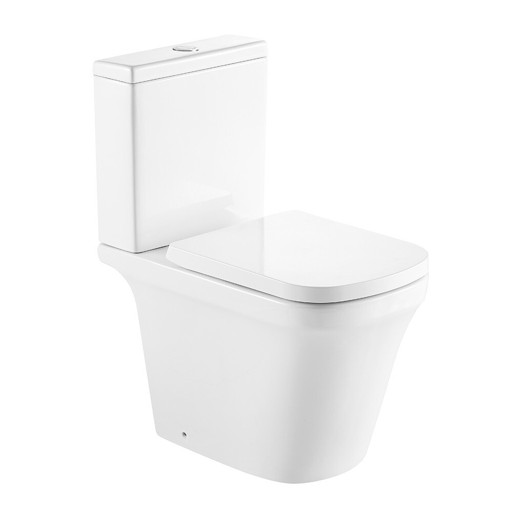 original-351.jpg Унитаз-компакт Corsa Deco TX100 безободковый с универсальным выпуском с сиденьем дюропласт микролифт белый (TPTX620QR) — изображение 1