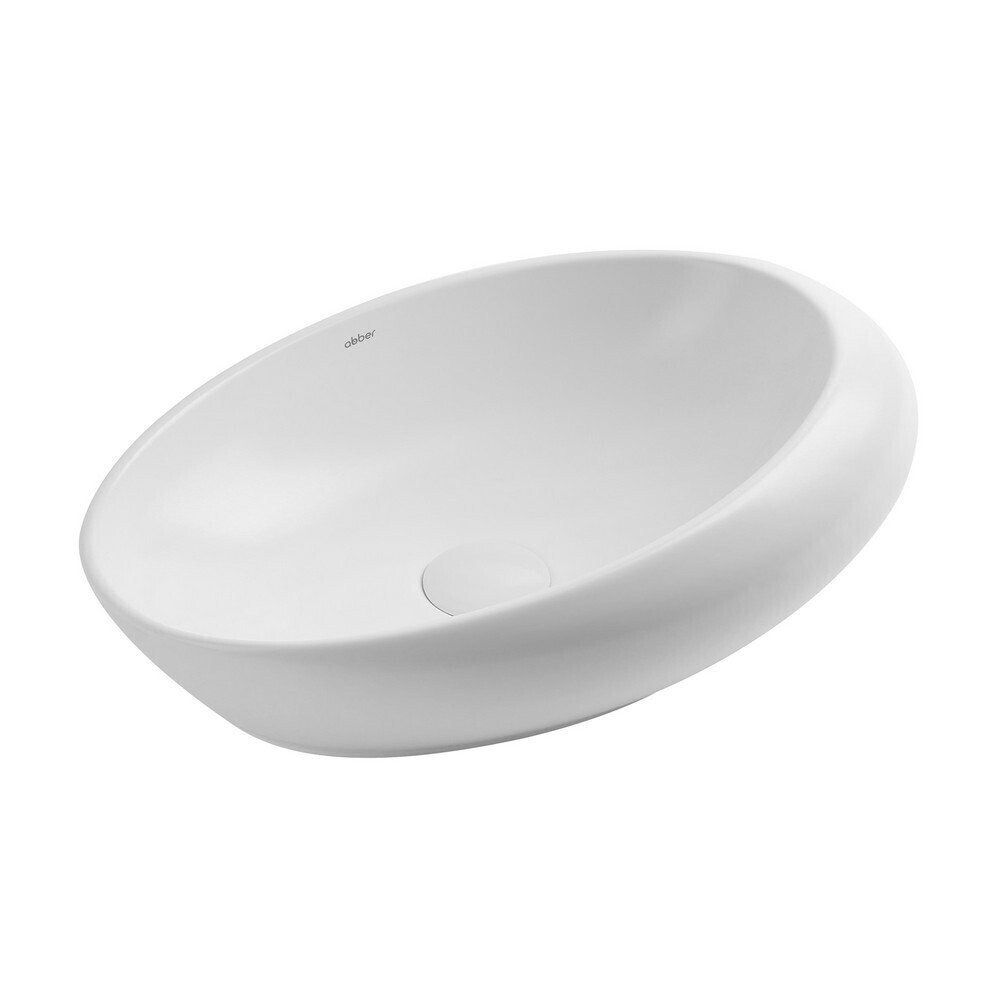 original-3513.jpg Раковина Abber Bequem 49 см накладная белая матовая (AC2107MW) — изображение 1