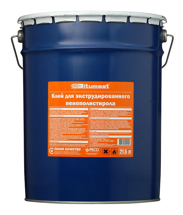original-35141.jpg Клей для экструдированного пенополистирола Bitumast 21,5 л — изображение 1