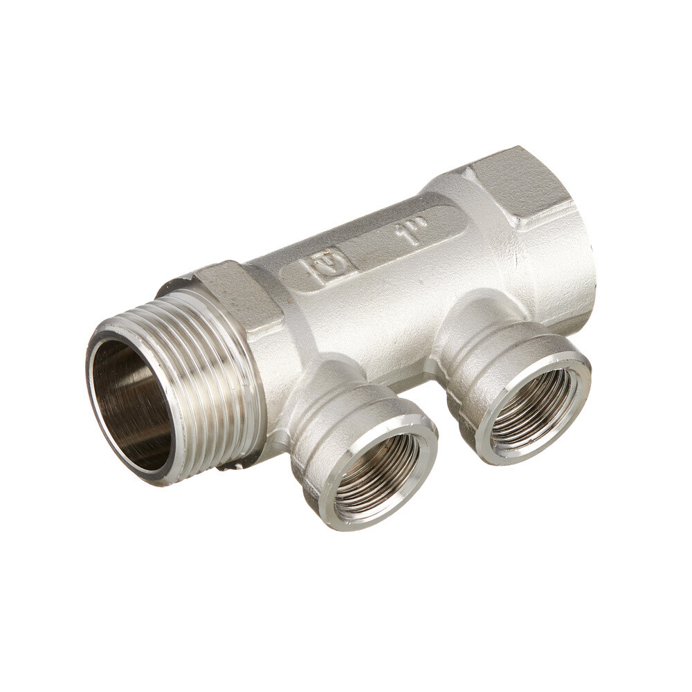 original-35218.jpg Коллектор Valtec 1 ВР(г) х 2 выхода 1/2 ВР(г) х 1 НР(ш) (VTc.550.N.0602) — изображение 1