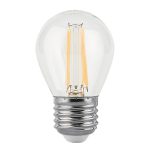 Лампа светодиодная филаментная Gauss E27 4100К 9 Вт 710 Лм 175-240 В шар прозрачная
