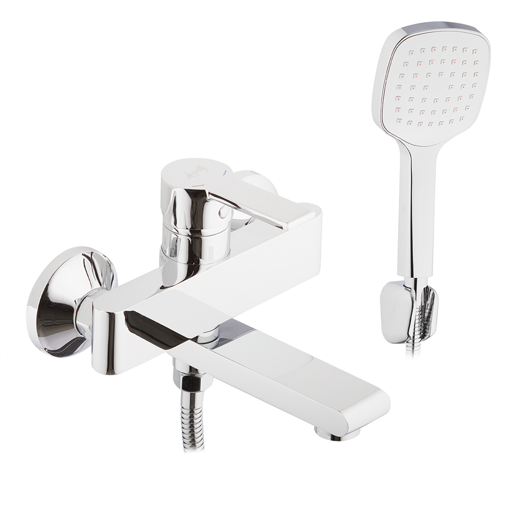 original-3526.jpg Смеситель для ванны Lavelly Balance хром однорычажный с коротким изливом с лейкой (672217) — изображение 1