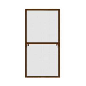 Сетка москитная 820х520 мм для окна 900х600 мм коричневая