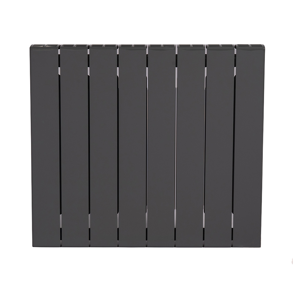 original-35436.jpg Радиатор биметаллический Rifar Supremo 500 мм 8 секций 3/4 боковое подключение серый — изображение 1