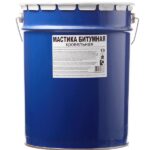 Мастика битумная кровельная 19 кг/21,5 л