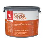 Краска фасадная Tikkurila/Tikkivala Facade Silicon силикон-акриловая база C бесцветная 9 л