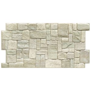 Панель ПВХ 980х498х3 мм цифровая печать Grace ракушечник светлый 0,49 кв.м