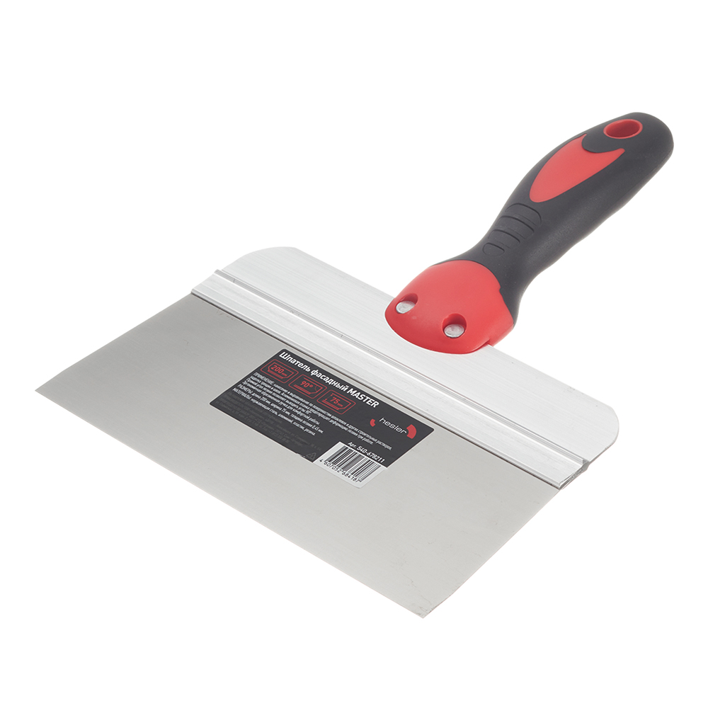 original-35516.jpg Шпатель фасадный Hesler Master 200 мм с эргономичной ручкой и широким полотном (540-678211) — изображение 1