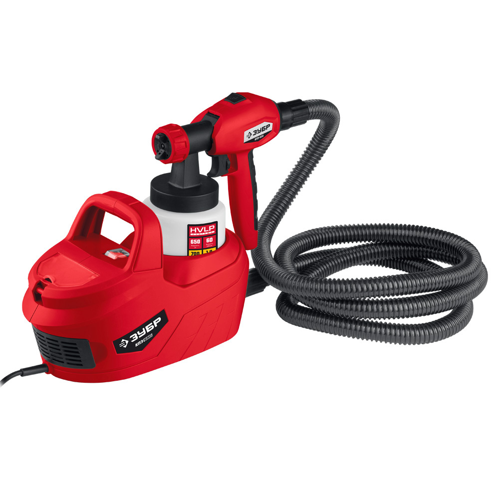 original-35549.jpg Краскопульт электрический Зубр КПЭ-650 650 Вт 0,8 л — изображение 1