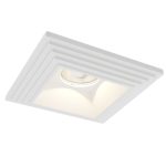 Светильник встраиваемый GU10 белый 35 Вт IP20 Maytoni Gyps Modern ДВО (DL005-1-01-W)