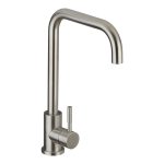 Смеситель для кухни Esko Kitchen сатин с высоким изливом однорычажный (K5)