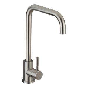 Смеситель для кухни Esko Kitchen сатин с высоким изливом однорычажный (K5)