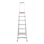 Стремянка алюминиевая 8 ступеней 80-130 мм 1,73 м Новая высота