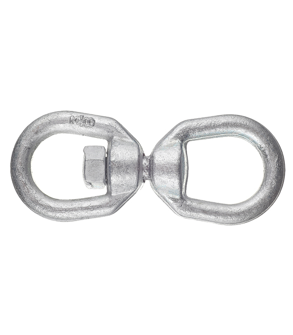 original-35648.jpg Вертлюг петля-петля d10 мм оцинкованный — изображение 1