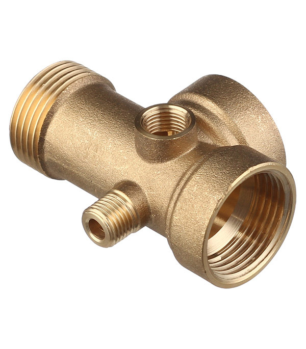 original-35820.jpg Соединитель для насоса Belamos 1 НР(ш) х 1 ВР(г) х 1 ВР(г) х 1/4 НР(ш) х1/4 ВР(г) пятиходовой (5WAY) — изображение 1