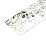 Панель стеновая пластик для кухни 4000х600х1,5 мм акварельная флора