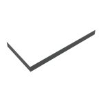 Экран для поддона Good Door Stella ABS-акрил 120х90х10 см прямоугольник графит (ЭЛ00174)