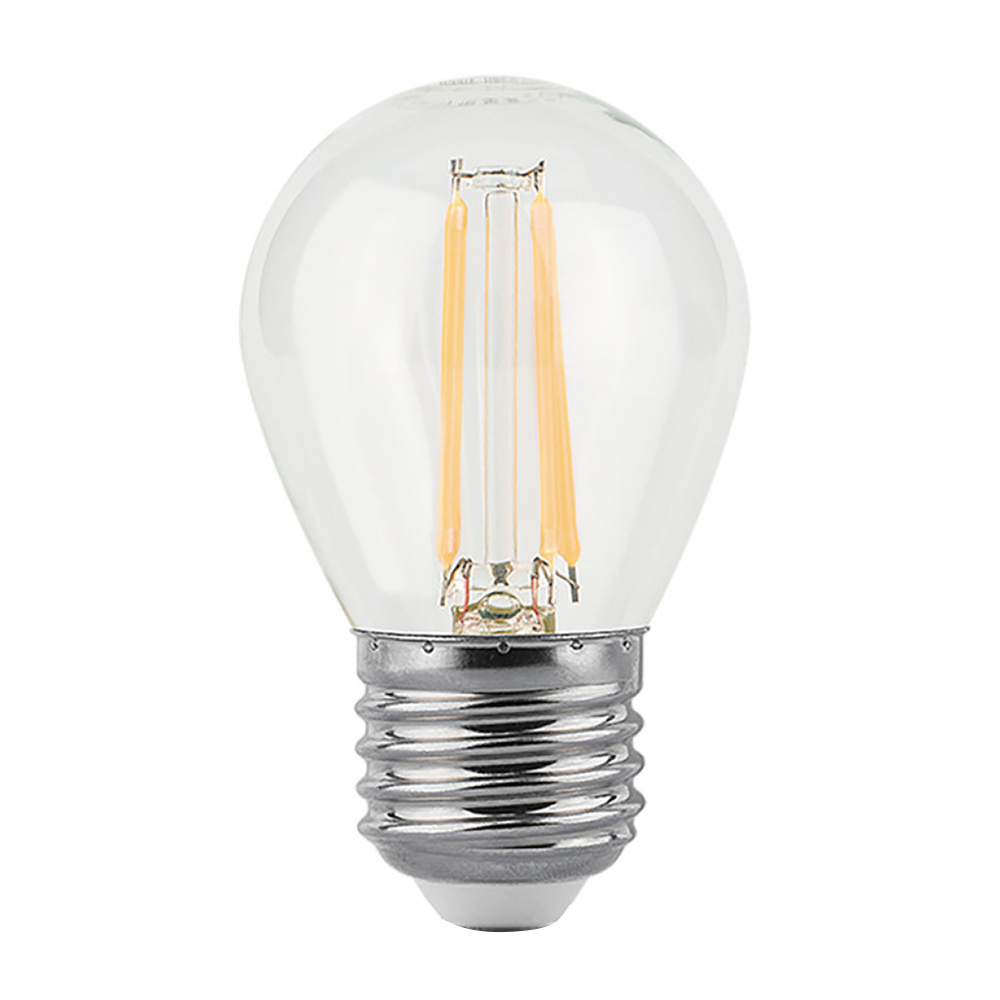 original-35938.jpg Лампа светодиодная филаментная Gauss E27 2700К 9 Вт 680 Лм 175-240 В шар прозрачная — изображение 1