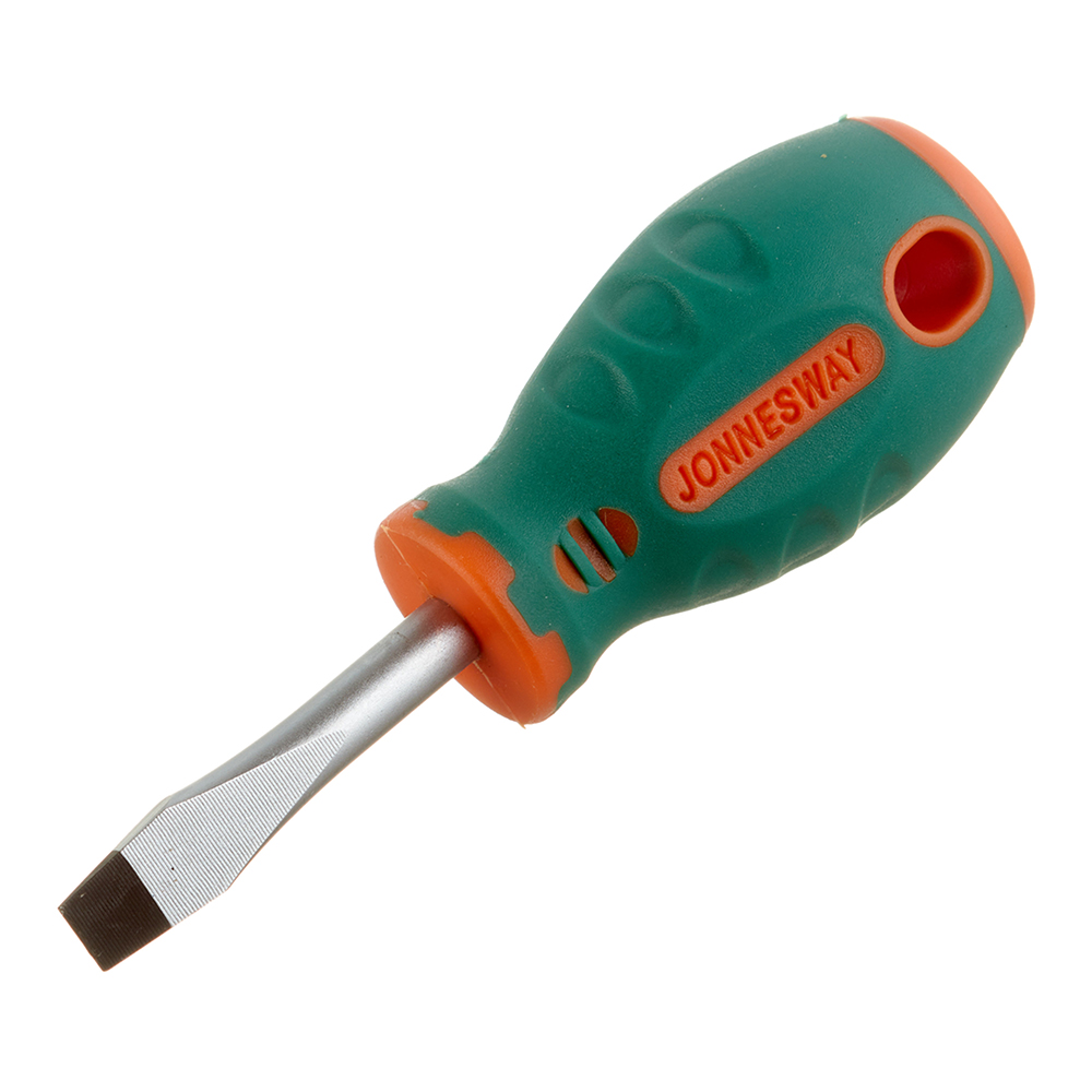 original-35973.jpg Отвертка плоская SL 6,5 38 мм Jonnesway Anti-slip grip (D71S638) — изображение 1