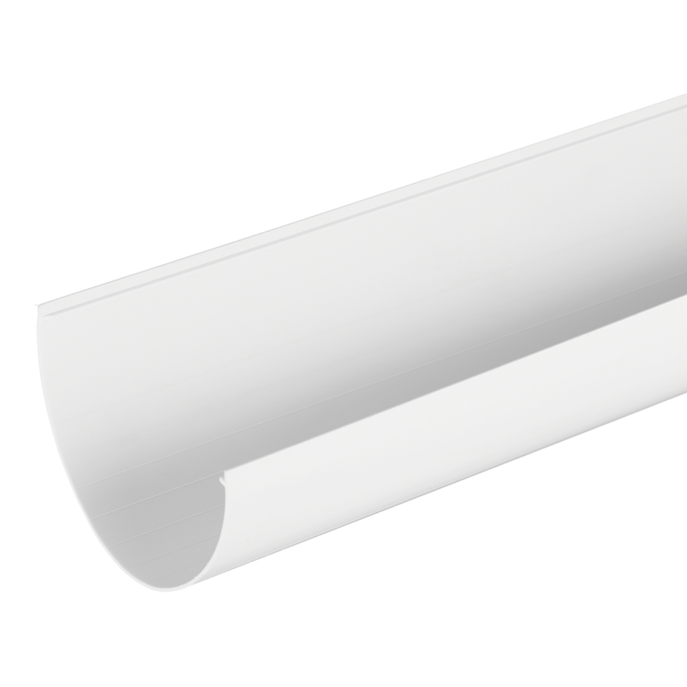 original-3599.jpg Желоб водосточный Технониколь пластиковый d125 мм 3 м белый RAL 9003 — изображение 1