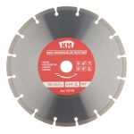 Диск алмазный по бетону КМ 230х22,2х2,6 мм сегментный сухой рез СТМ