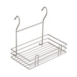 Полка на рейлинг одинарная 280х190х250 мм хром (LE 520)