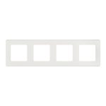 Рамка Legrand Inspiria четырехместная слоновая кость (673961)