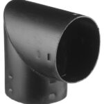 Отвод для дренажных труб d160 на 90 градусов