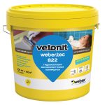 Гидроизоляция акриловая Vetonit Weber.tec 822 розовая 24 кг