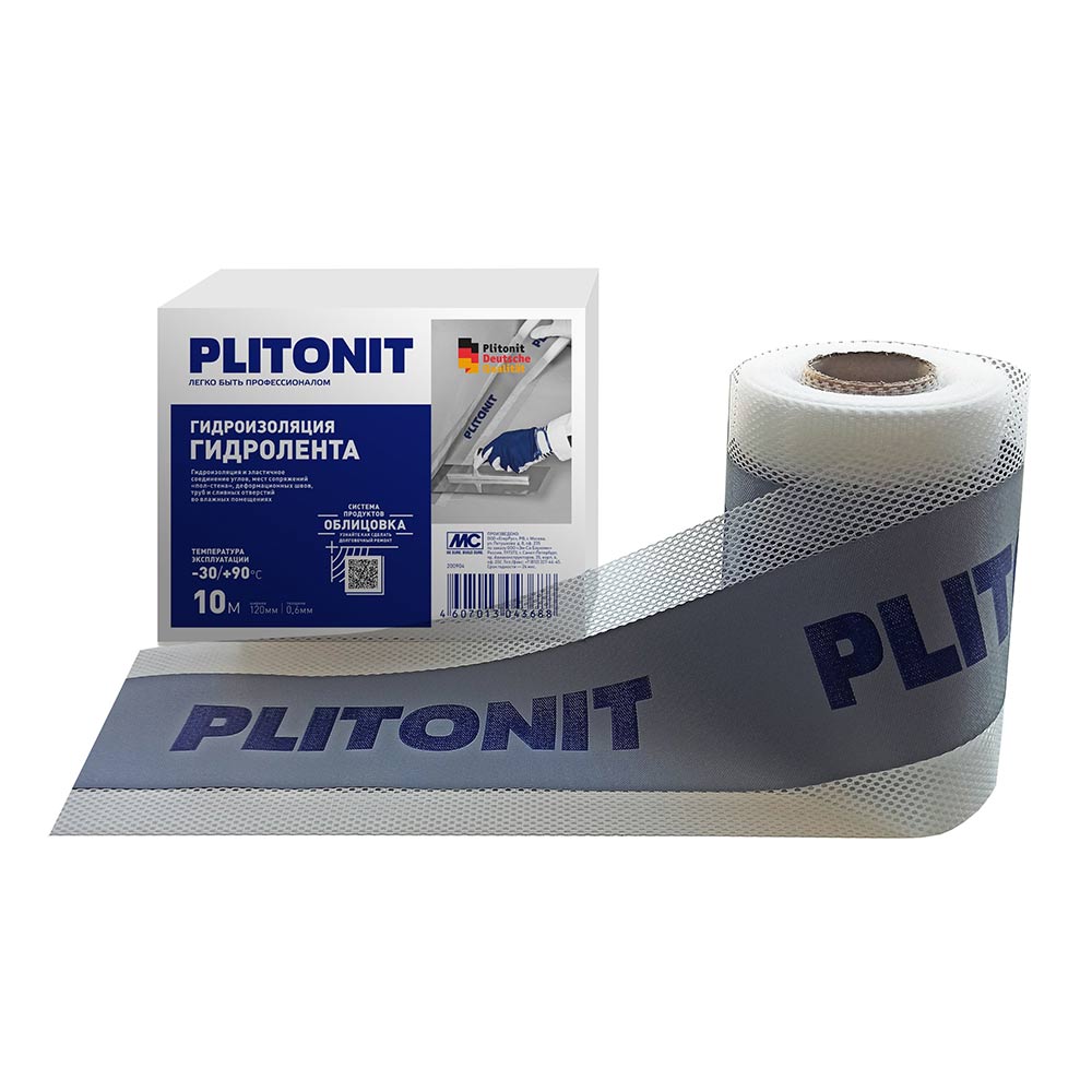 original-36289.jpg Лента гидроизоляционная Plitonit ГидроЛента 12 см 10 м — изображение 1