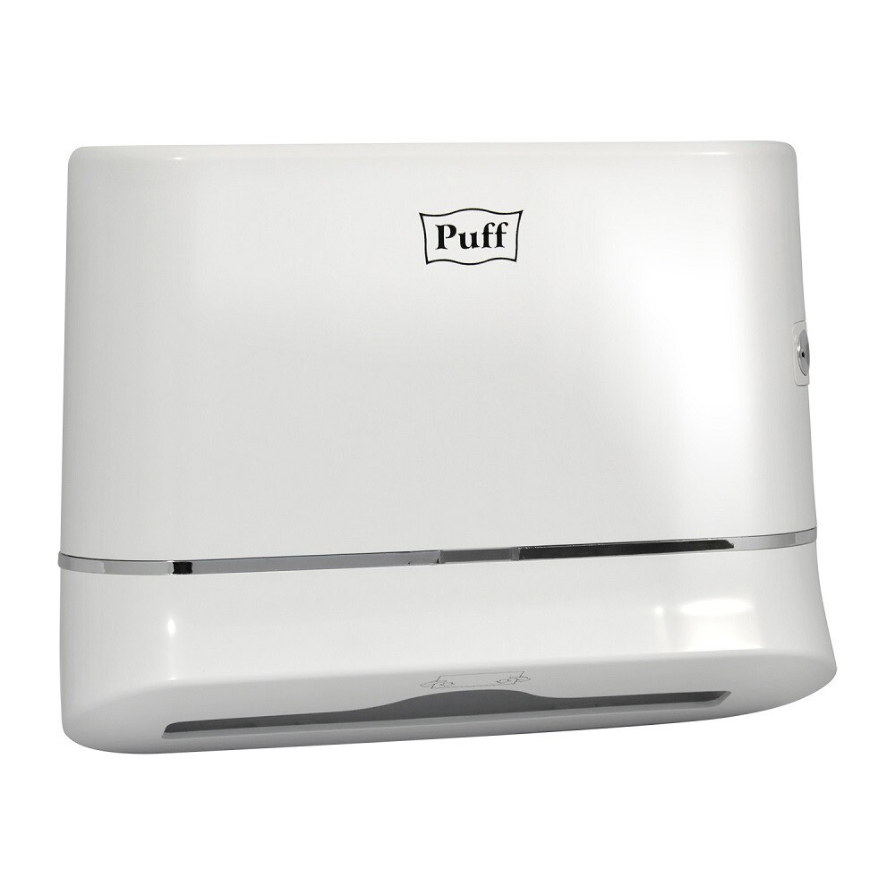 original-3642.jpg Диспенсер Puff для бумажных полотенец пластик белый (5135) — изображение 1