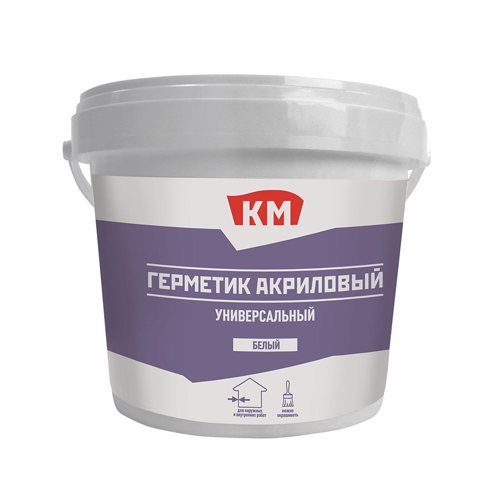 original-36584.jpg Герметик акриловый универсальный КМ белый 1,5 кг — изображение 1
