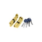 Цилиндр Punto Z4002 80 40х40 мм ключ/вертушка латунь