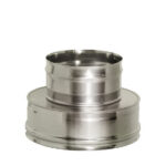 Переходник Дымок с d120х200 мм на d120 мм с изоляцией AISI 439