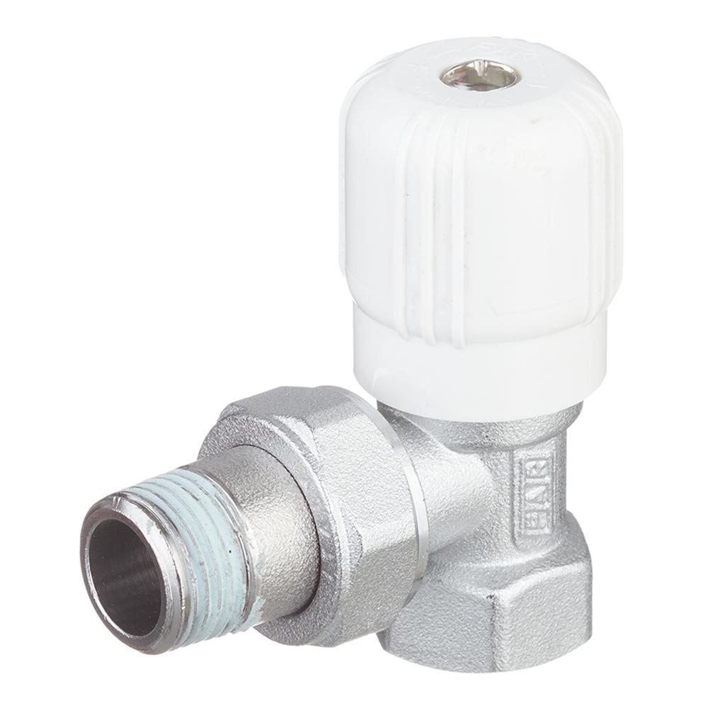 original-36676.jpg Клапан регулирующий угловой Far 1/2 НР(ш) х 1/2 ВР(г) для радиатора (FV 1150 12) — изображение 1