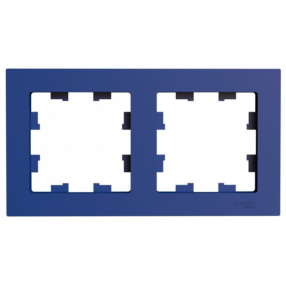 original-36736.jpg Рамка Systeme Electric AtlasDesign двухместная аквамарин (ATN001102) — изображение 1